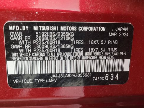 Used 2024 Mitsubishi Outlander ES FWD image 33