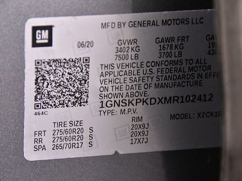 Used 2021 Chevrolet Tahoe Z71 w/ Z71 Signature Package AWD/4WD image 14