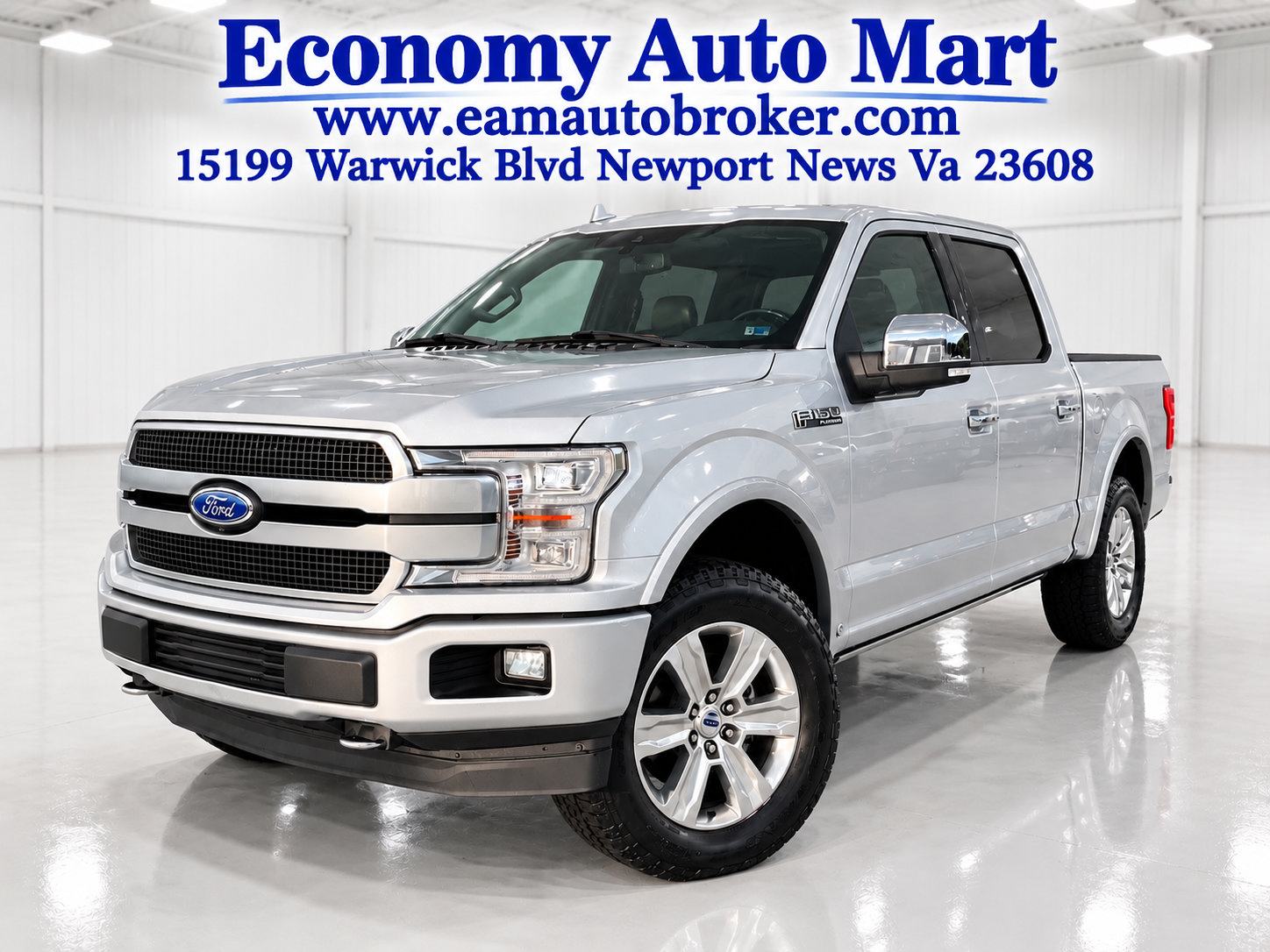 Used 2019 Ford F150 Platinum w/ Equipment Group 701A Luxury AWD/4WD image 1