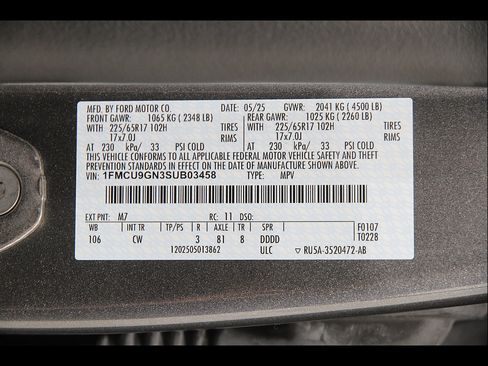 Used 2025 Ford Escape Active w/ Cold Weather Package AWD/4WD image 22