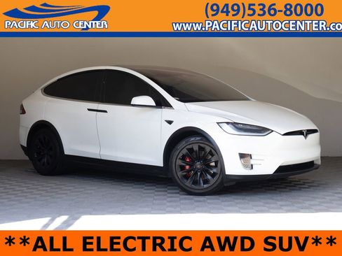 Used 2018 Tesla Model X 75D AWD/4WD image 1