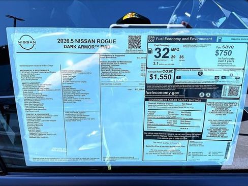 New 2026 Nissan Rogue Dark Armor FWD image 41