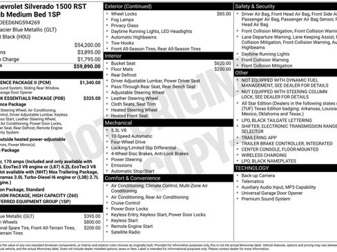 Used 2022 Chevrolet Silverado 1500 RST w/ Convenience Package II image 37