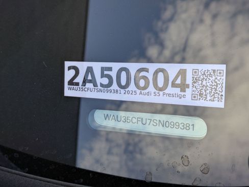 New 2025 Audi S5 Prestige image 16