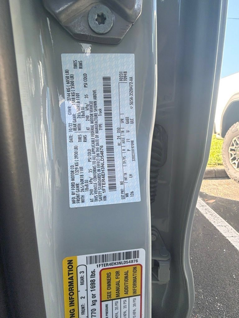 Used 2022 Ford Ranger XLT w/ Equipment Group 301A Mid RWD image 13