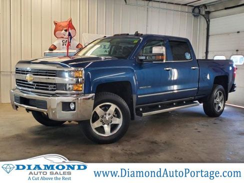 Used 2015 Chevrolet Silverado 2500 LTZ w/ Duramax Plus Package AWD/4WD image 1