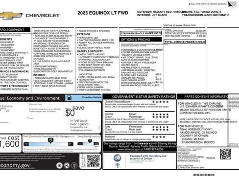 Used 2023 Chevrolet Equinox LT FWD image 10