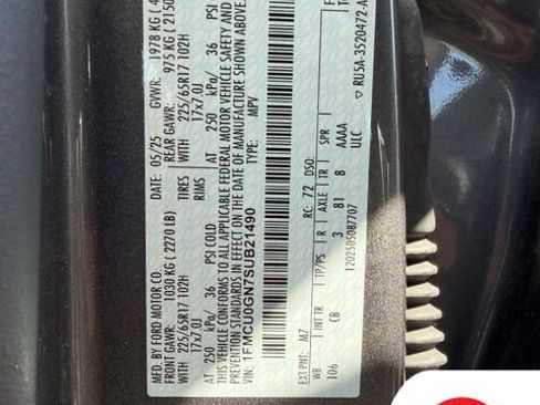 Used 2025 Ford Escape Active FWD image 30