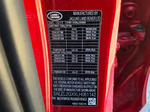 Used 2020 Land Rover Range Rover Evoque R-Dynamic SE image 35