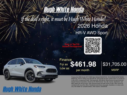 New 2026 Honda HR-V Sport image 7