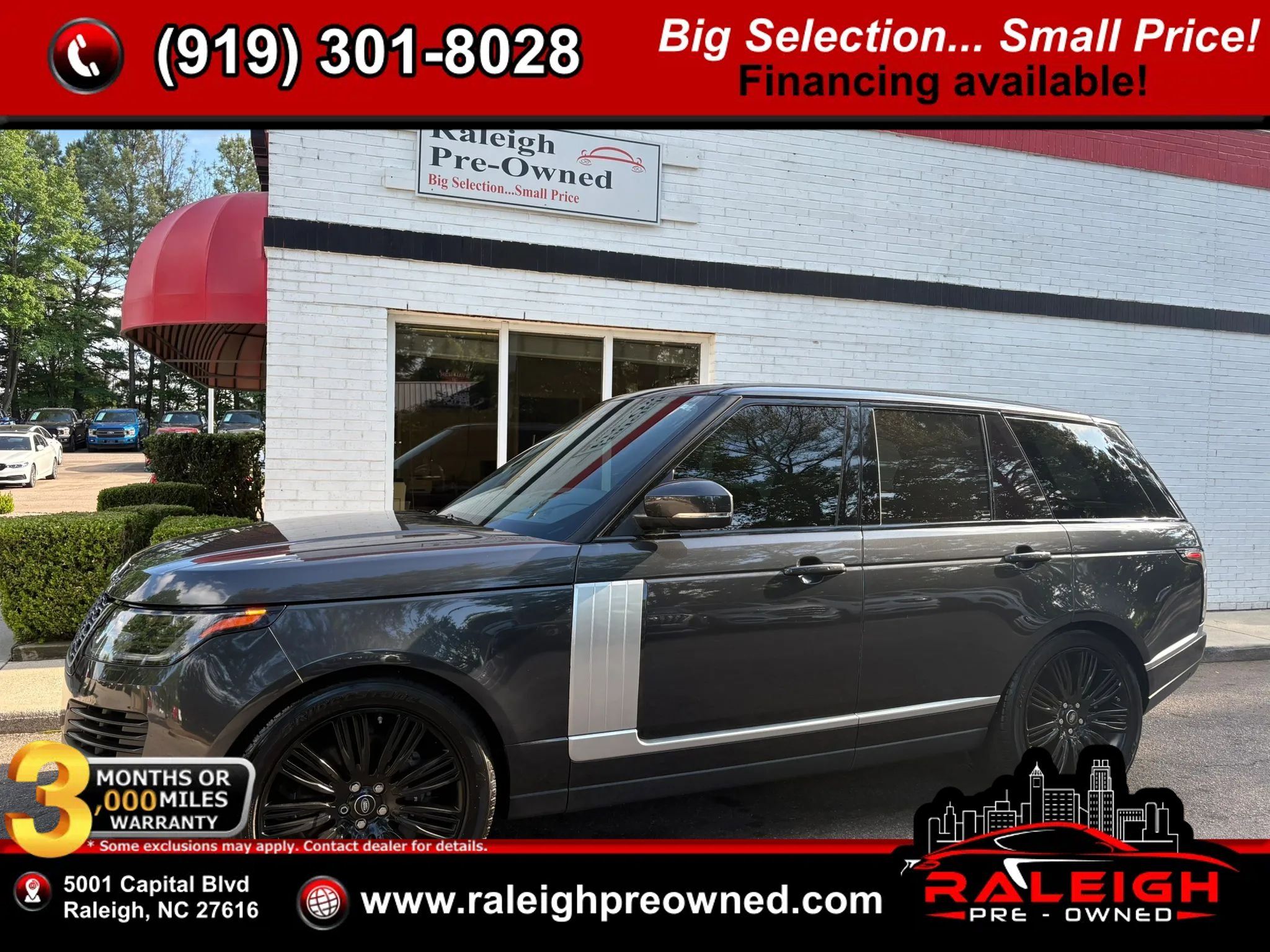 Used 2020 Land Rover Range Rover HSE AWD/4WD image 1