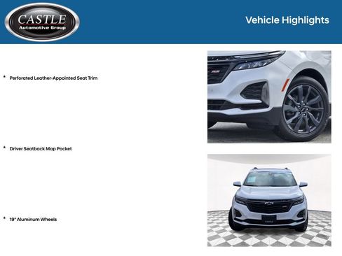 Used 2024 Chevrolet Equinox RS w/ RS Leather Package FWD image 12