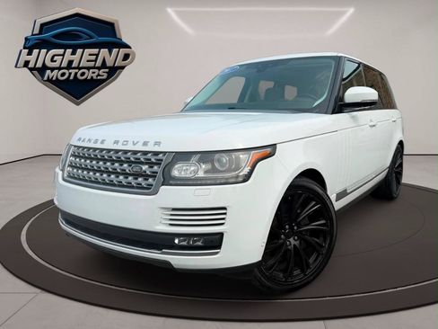 Used 2017 Land Rover Range Rover HSE AWD/4WD image 2