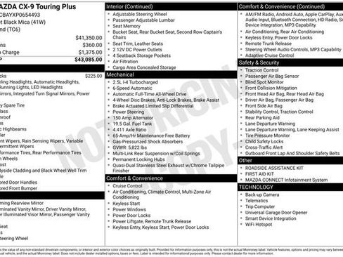 Used 2023 MAZDA CX-9 Touring Plus image 5