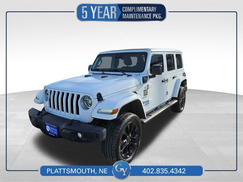 Used 2021 Jeep Wrangler Unlimited Sahara w/ Cold Weather Group image 1