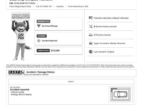 Used 2022 Jeep Compass Trailhawk w/ Trailhawk Elite Group image 17