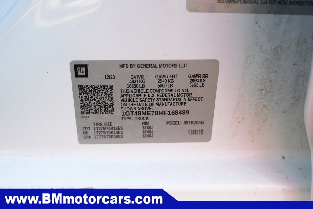 Used 2021 GMC Sierra 2500 SLE w/ SLE Value Package; AWD/4WD image 49