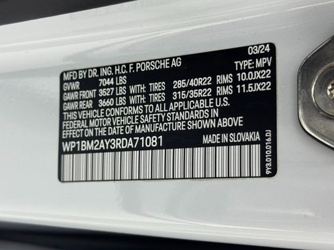 Used 2024 Porsche Cayenne Turbo image 53