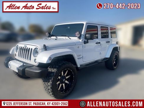 Used 2016 Jeep Wrangler Unlimited Sahara w/ Max Tow Package image 1