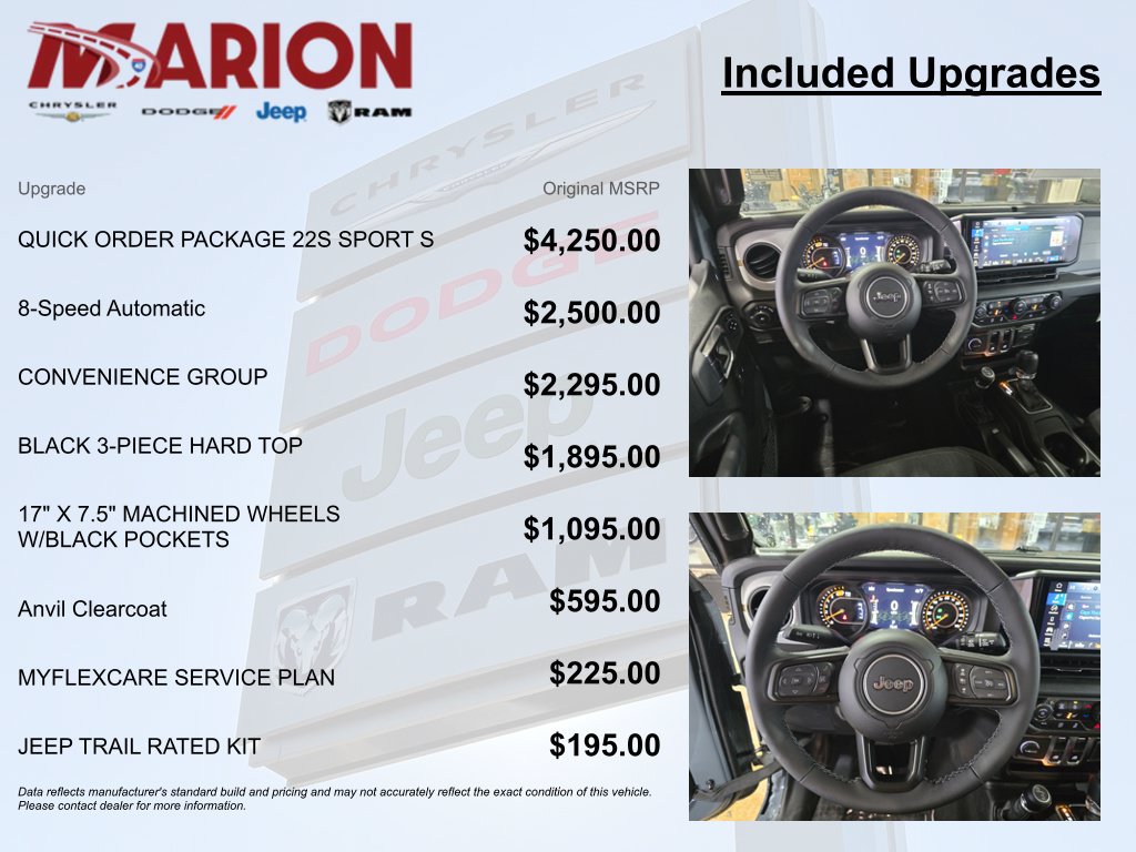 New 2026 Jeep Wrangler Sport AWD/4WD image 9