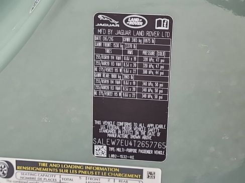 New 2026 Land Rover Defender 110 Trophy Edition AWD/4WD image 30