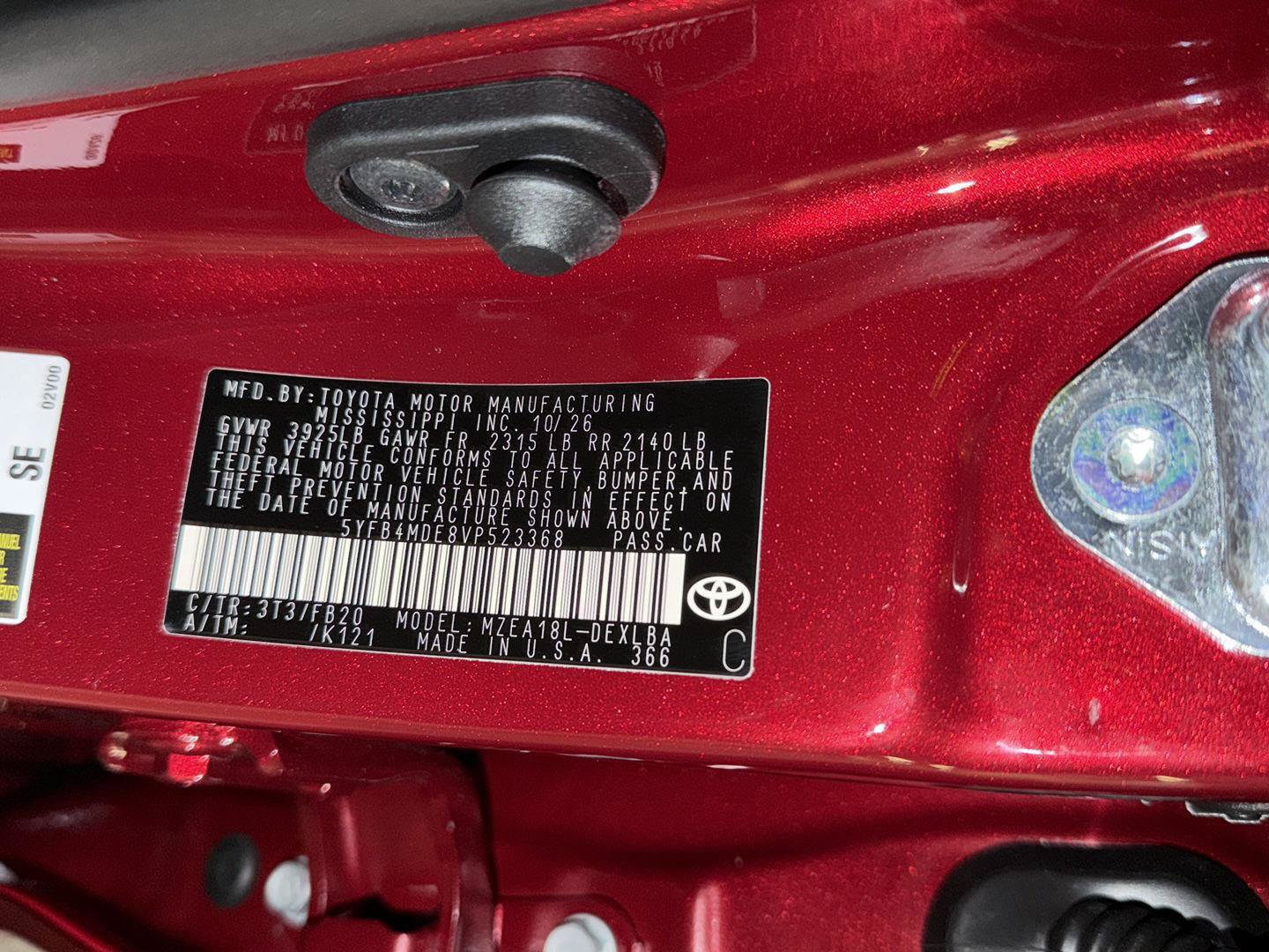 New 2027 Toyota Corolla LE FWD image 30