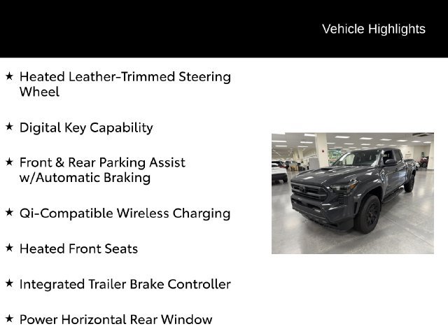 Certified 2024 Toyota Tacoma TRD Sport w/ TRD Sport Upgrade Package AWD/4WD image 9