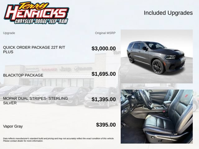 Used 2025 Dodge Durango R/T AWD/4WD image 8