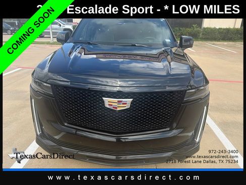 Used 2023 Cadillac Escalade Sport w/ Touring Package AWD/4WD image 2