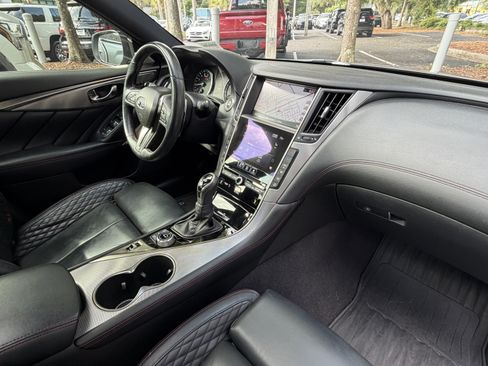 Used 2018 INFINITI Q50 Red Sport 400 w/ Sensory Package (Sport) AWD/4WD image 48