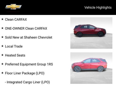 Certified 2024 Chevrolet Equinox RS w/ LPO, Floor Liner Package FWD image 17