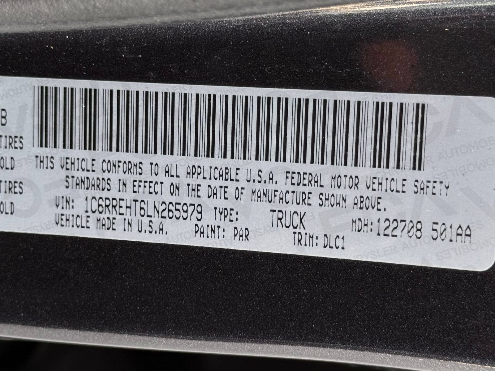 Used 2020 RAM 1500 Limited RWD image 53