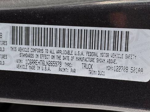 Used 2020 RAM 1500 Limited RWD image 53