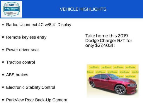 Used 2019 Dodge Charger R/T RWD image 18