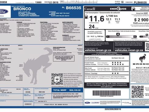 Used 2023 Ford Bronco Big Bend AWD/4WD image 31