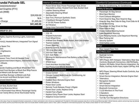 Used 2025 Hyundai Palisade SEL FWD image 21