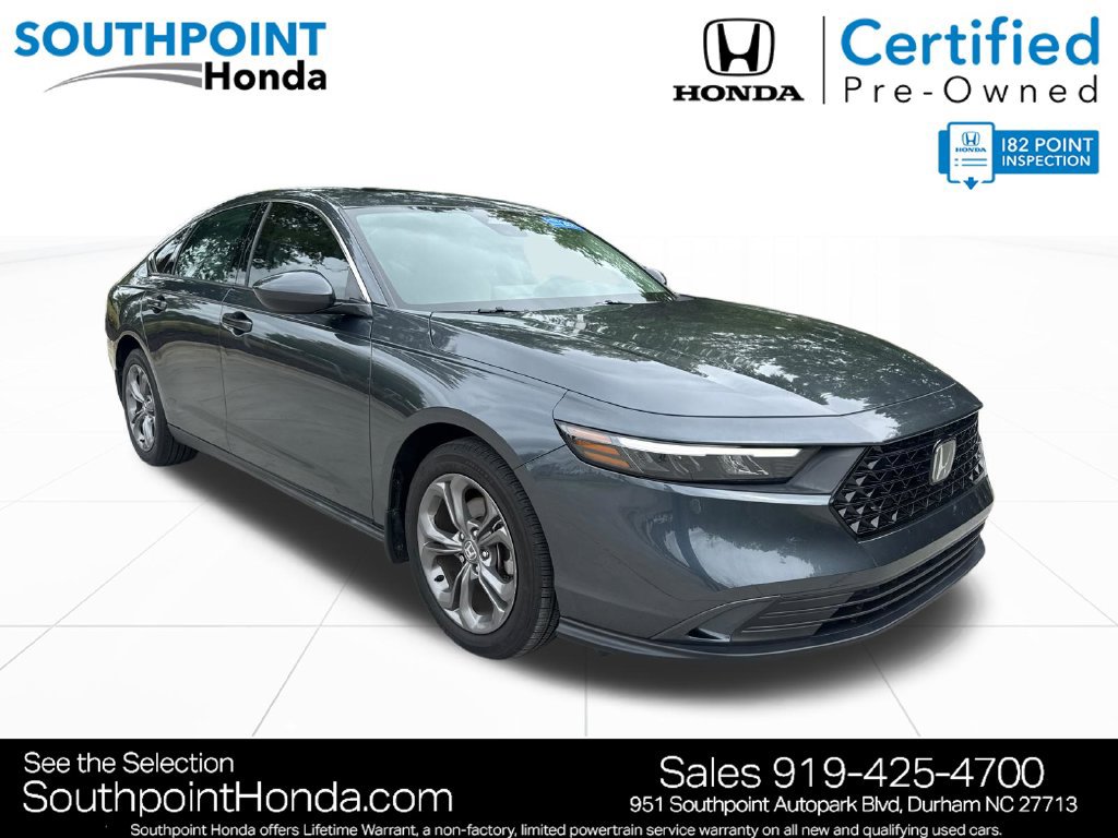 Certified 2023 Honda Accord EX image 1