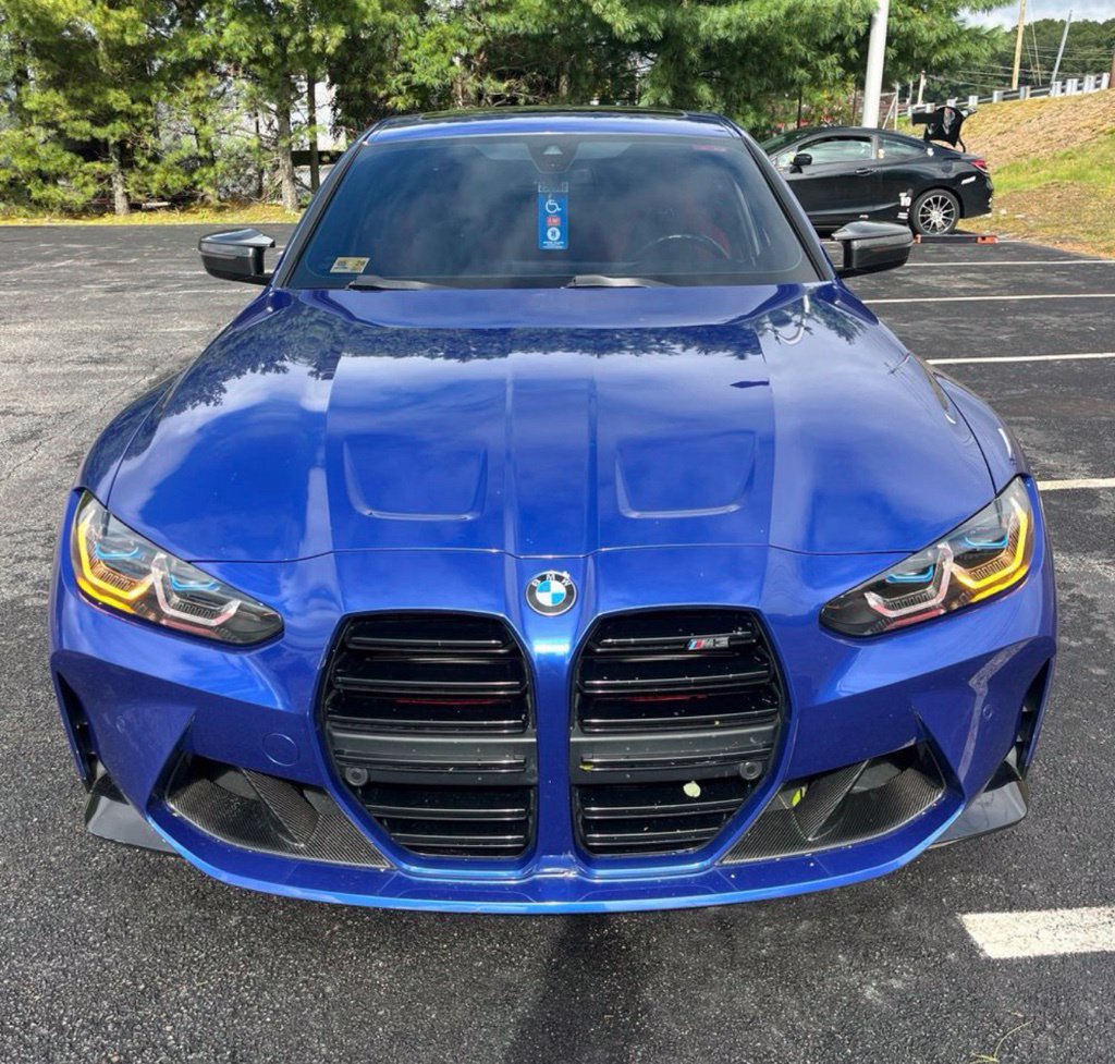 Used 2023 BMW M3 w/ M Carbon Exterior Package RWD image 3