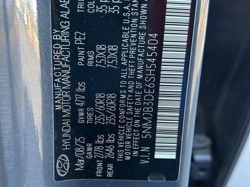 Used 2025 Hyundai Tucson SEL FWD image 3
