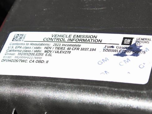 Used 2021 Chevrolet Silverado 2500 W/T w/ WT Fleet Convenience Package image 13