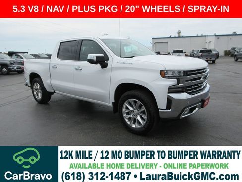Certified 2019 Chevrolet Silverado 1500 LTZ w/ LTZ Plus Package AWD/4WD image 1