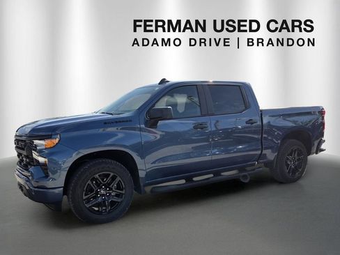 Used 2024 Chevrolet Silverado 1500 Custom w/ Turbomax Blackout Package RWD image 1