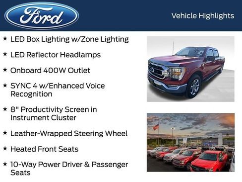 Used 2021 Ford F150 XLT w/ Equipment Group 302A High AWD/4WD image 13