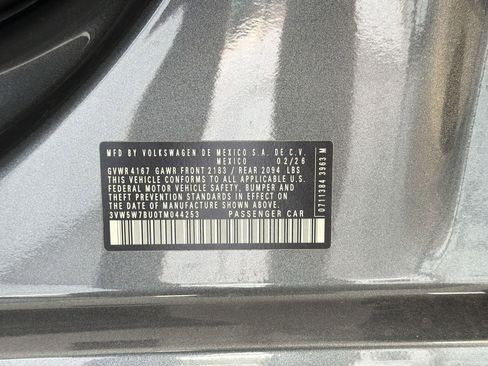 New 2026 Volkswagen Jetta S image 20