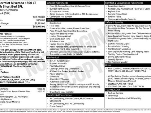 Used 2022 Chevrolet Silverado 1500 LT AWD/4WD image 7