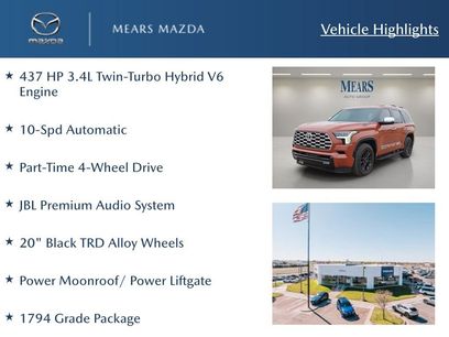 Used 2025 Toyota Sequoia 1794 Edition w/ TRD Off-Road Package