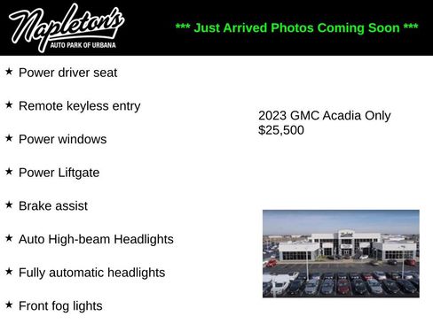Used 2023 GMC Acadia SLT FWD image 2