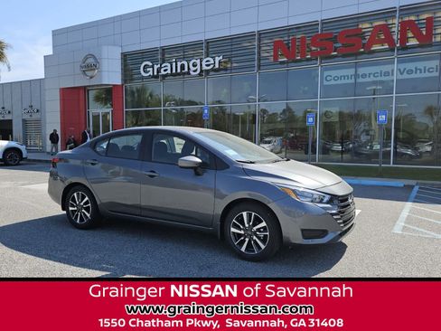 New 2025 Nissan Versa SV w/ Trunk Package FWD image 1