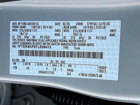 New 2026 Ford Ranger Lariat w/ Convenience Package image 20