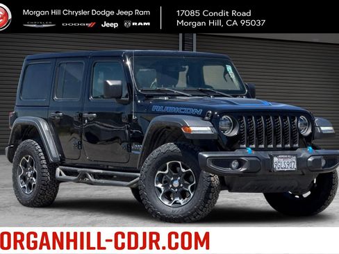 Used 2022 Jeep Wrangler Unlimited Rubicon 4xe w/ Cold Weather Group AWD/4WD image 1